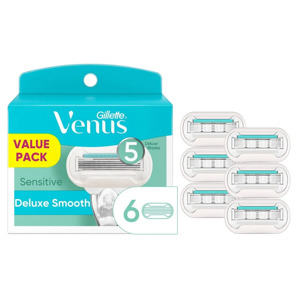 Deluxe Smooth Women's Razor Blade Refills