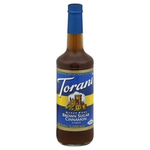 Torani Brown Sugar Cinnamon Syrup Sugar Free 25.4 Fl Oz (Pack of 1)