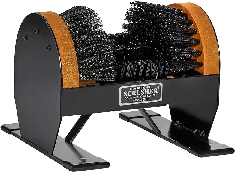 Scrusher Boot Brush 9" L x 9" W x 9" H I-4