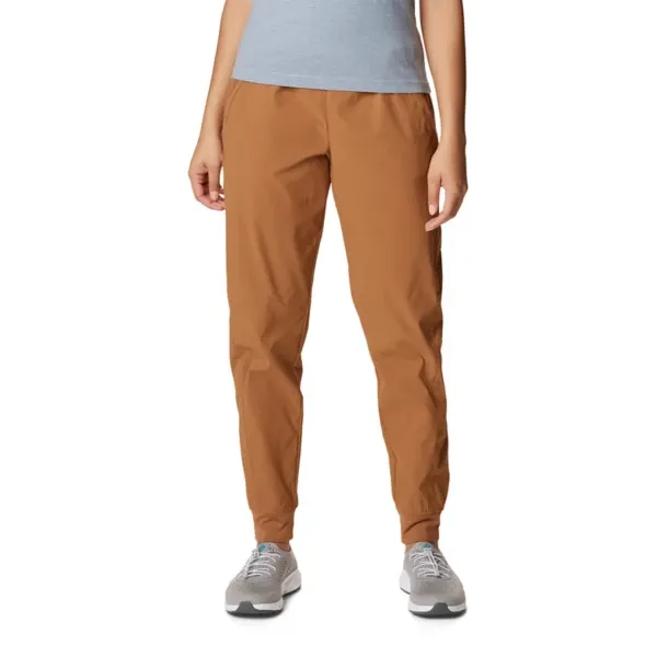 Women's Columbia Leslie Falls Joggers Pants Small Camel Brown