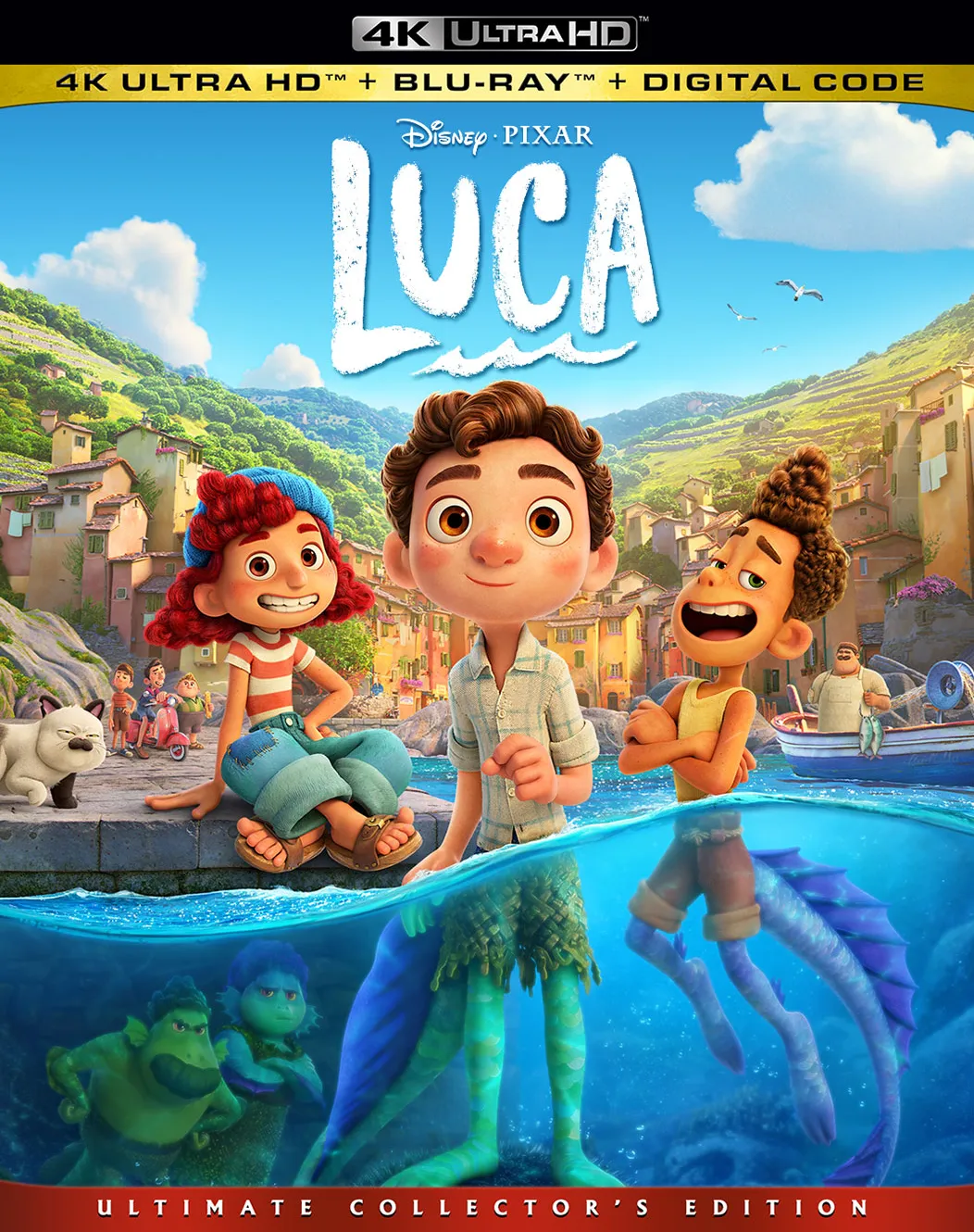 Luca (Blu-Ray + DVD + Digital Code)