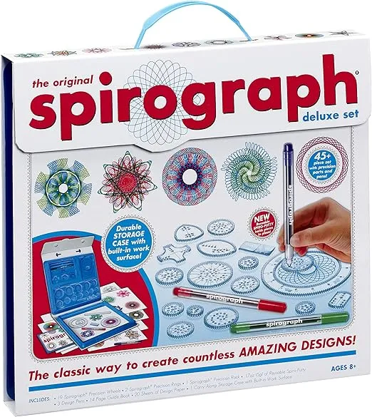 The Original Spirograph Deluxe Set, #01001, By Hasbro/Kahootz<wbr/>, 2016 