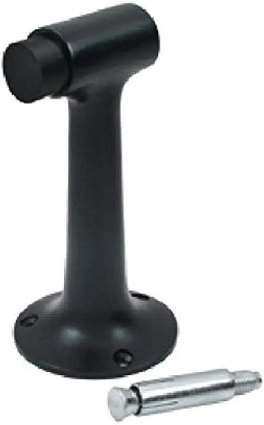 Deltana DSF600U19 Floor Mount Bumper, Black, 6"