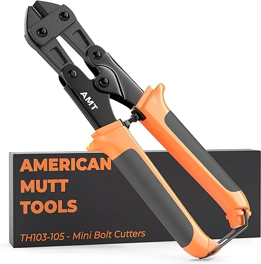 8" Mini Bolt Cutters for Nails, Small Screws & Wire | Mutt Tools