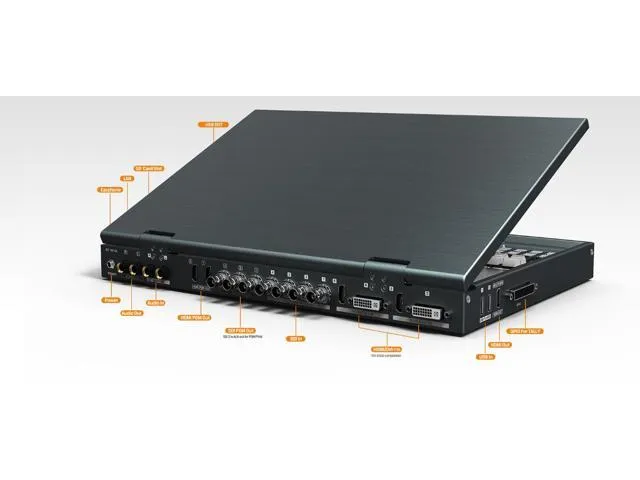 AVMATRIX PVS0615U 15.6" Portable 6-Channel SDI/HDMI Multi-Format Streaming Switcher