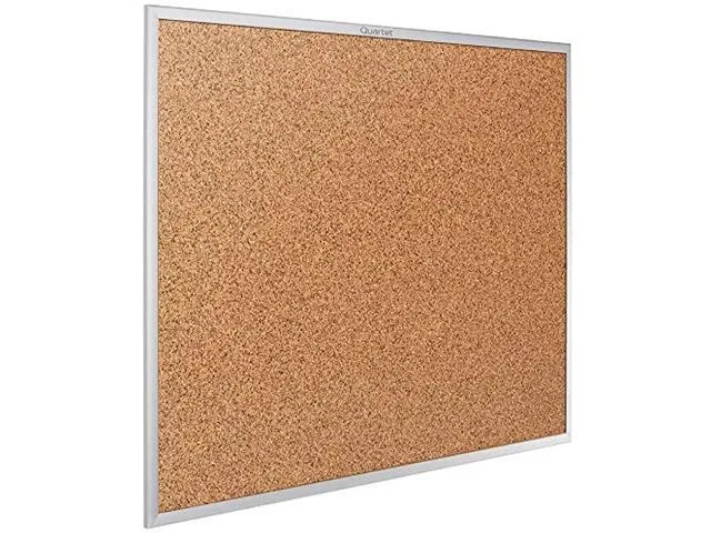 Cork Board, Bulletin Board, 4 X 3 Corkboard, Aluminum Frame (2304)