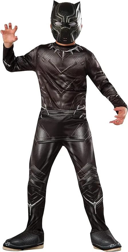 Rubie's Costume Captain America: Civil War Value Black Panther Costume, Large