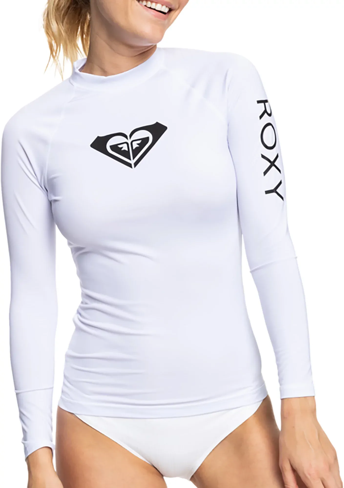 Roxy Women's Whole Hearted Long Sleeve Rashguard