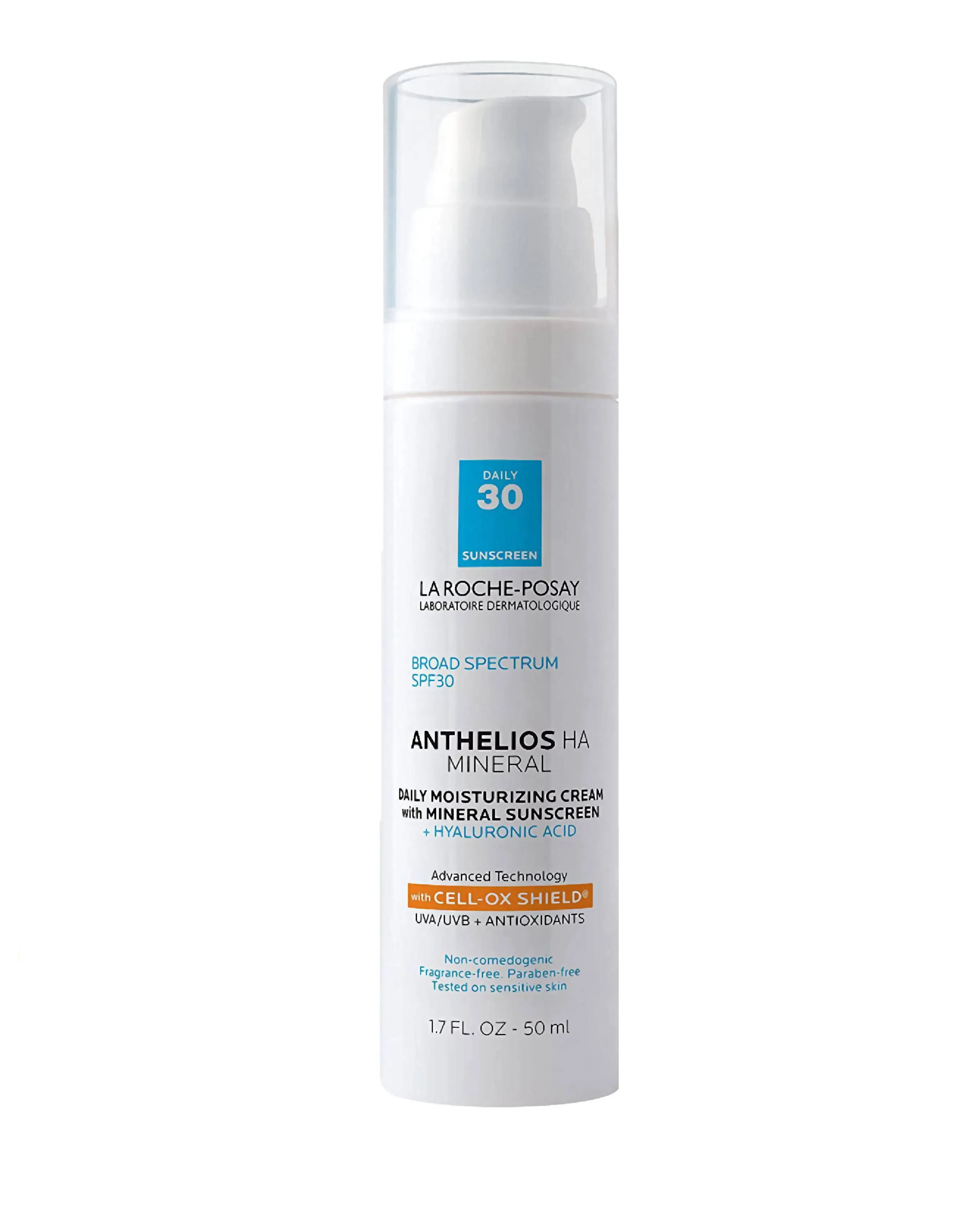 La Roche-Posay Anthelios HA Mineral Sunscreen Moisturizer SPF 30