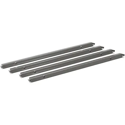 Hon Single File Rail Rack - 42&#034; Letter/legal Lateral Drawer - Steel - 4/pack