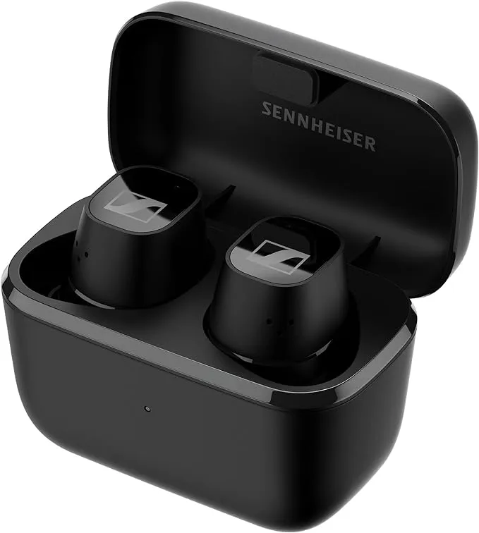 Sennheiser Consumer Audio CX Plus True Wireless Earbuds - Bluetooth In-Ear-Kopfhörer für Musik und Anrufe mit aktiver Geräuschunterdrückung, anpassbaren Touch-Steuerungen, IPX4 und