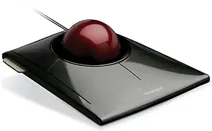 Kensington Wired SlimBlade Trackball Mouse (K72327U), Black