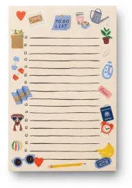 Rifle Paper Co. Checklist Notepad to Do