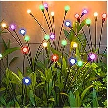 TONULAX Solar Garden Lights Starburst Light Swaying When Wind Blows