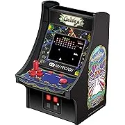 My Arcade Micro Player Mini Arcade Machine: Galaga Video Game, Fully Playable, 6.75 Inch Collectible, Color Display, Speaker, Volume Buttons, Headphone Jack, Battery or Micro USB Powered