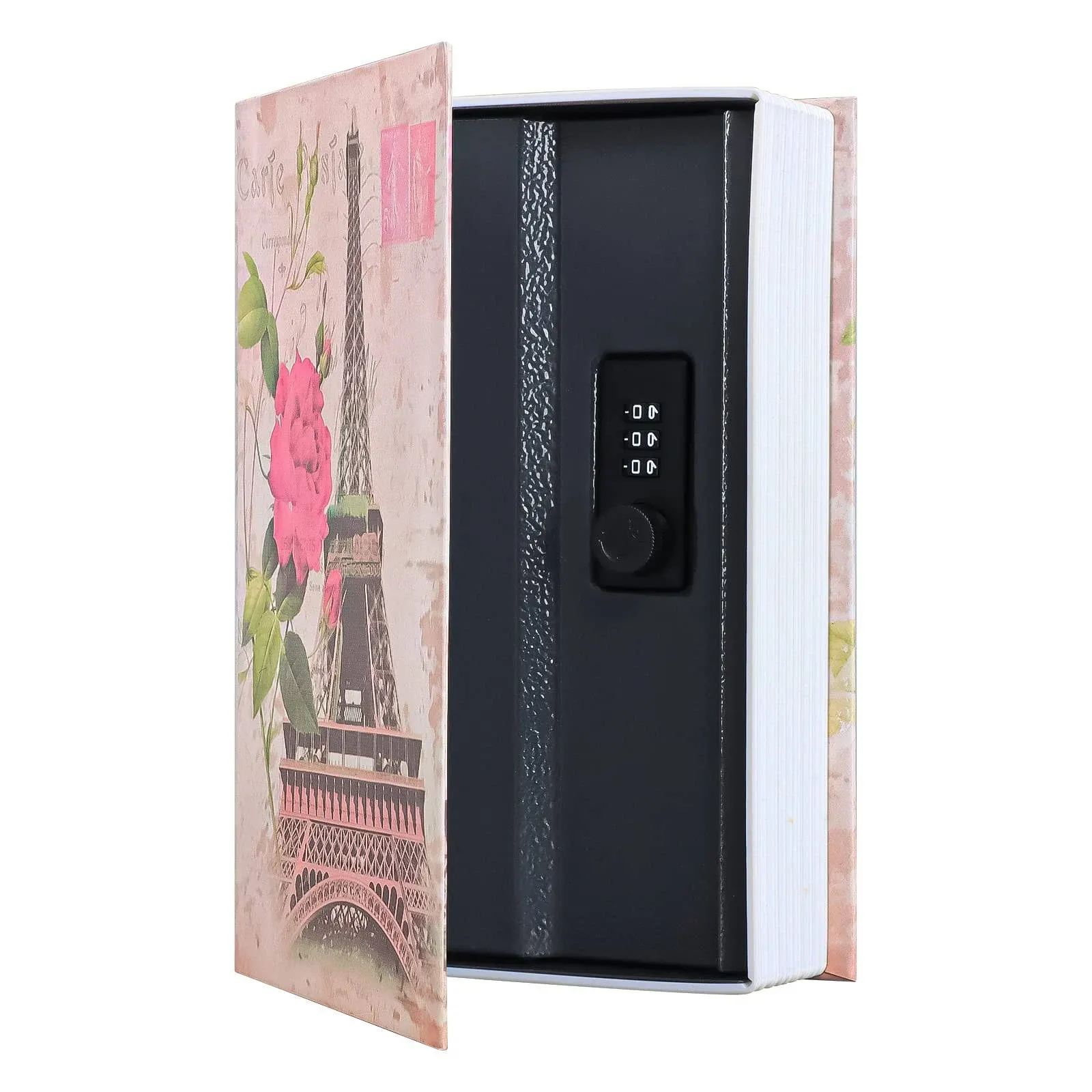 KYODOLED Diversion Book Safe with Combination Lock,Money Hiding Box,Safe Secr...