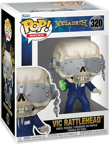 Funko Pop! Rocks: Megadeth - Vic Rattlehead