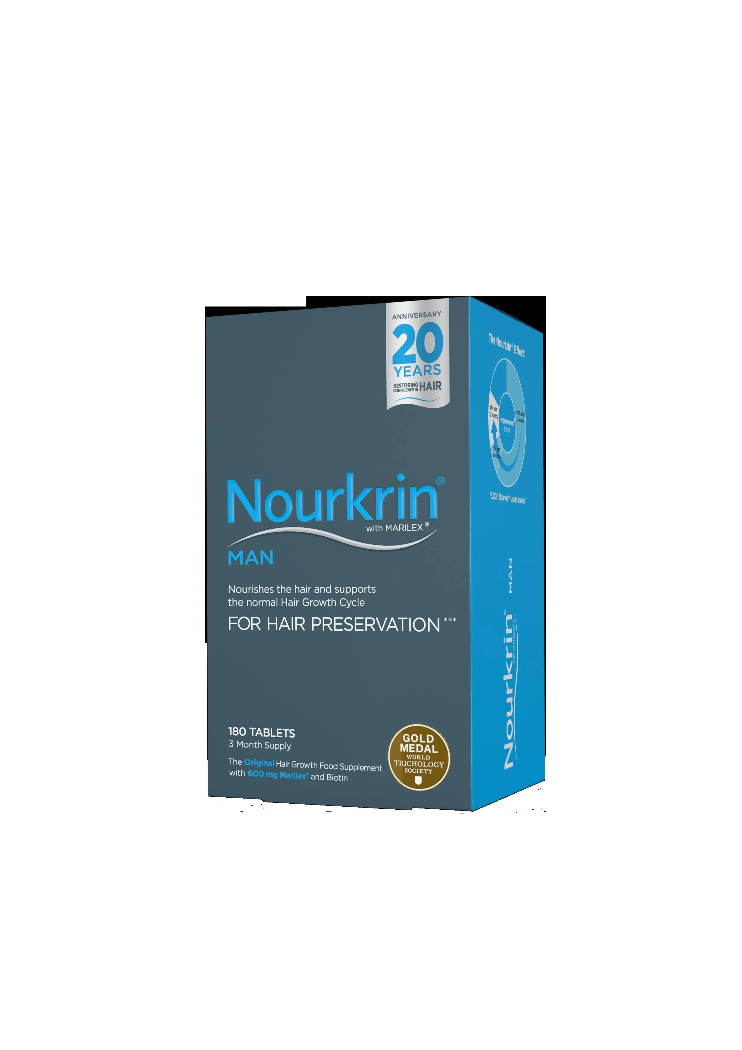 Buy Nourkrin Man Hair Preservation 180 Tablets (3 Month Supply) | The Modern Man