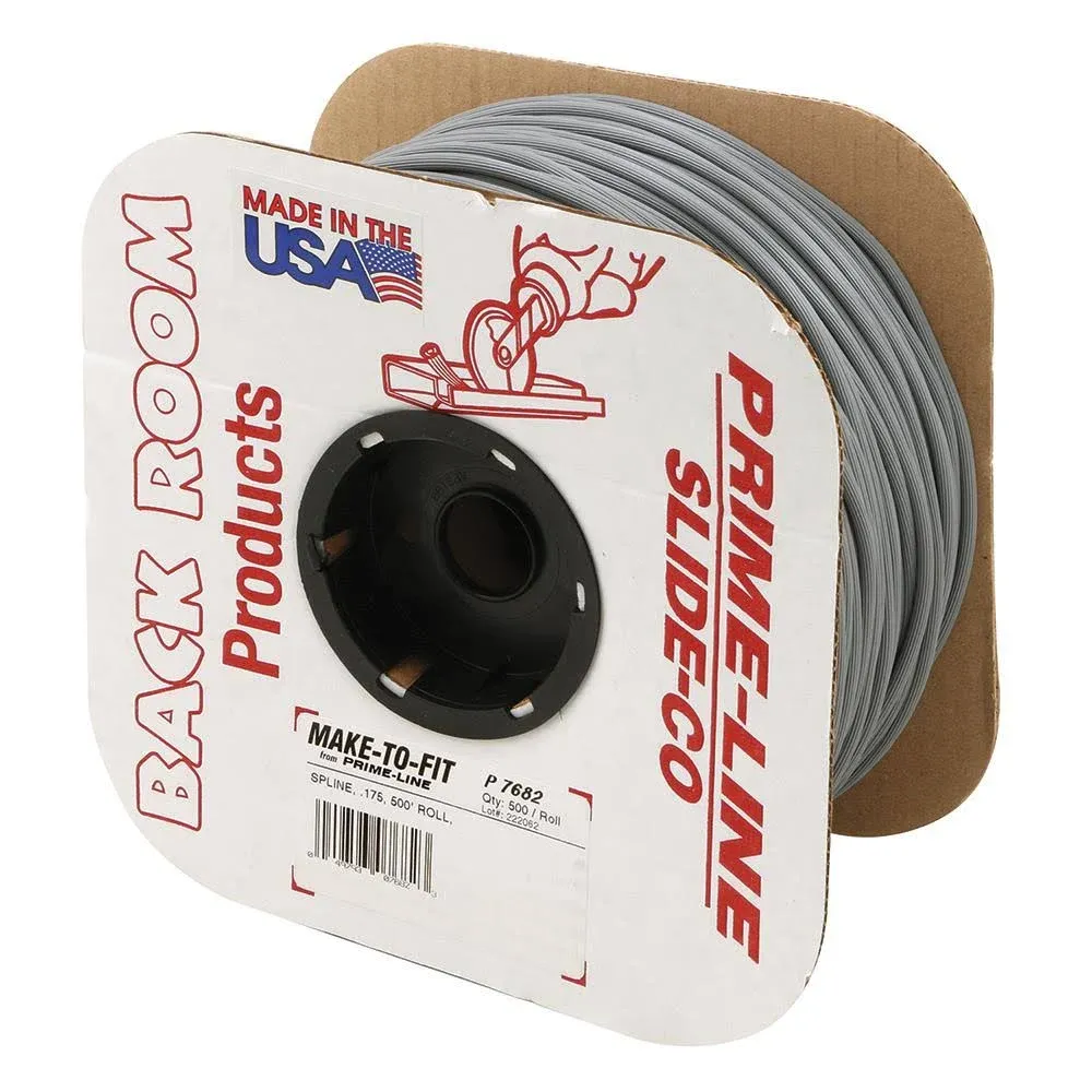 Prime-Line 500-Ft. Gray Vinyl Screen Retainer Spline