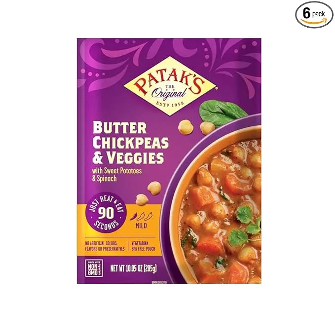 Patak's Butter Chickpeas & Veggies