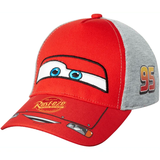 Disney Little Boys Cars Lightning McQueen Toddler Baseball Hat