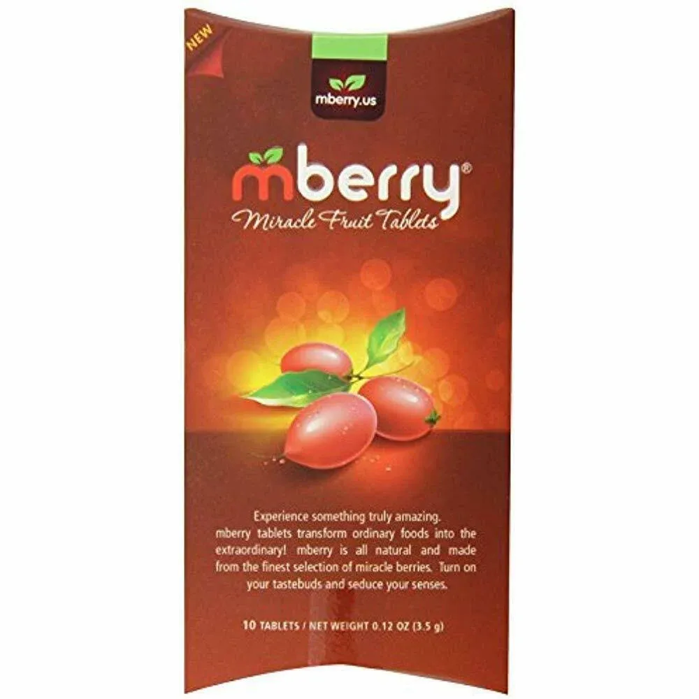 mberry Miracle Fruit Tablets, 10-Count