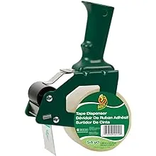 Duck Brand Foam Handle Tape Dispenser with Tape - 55 yd roll