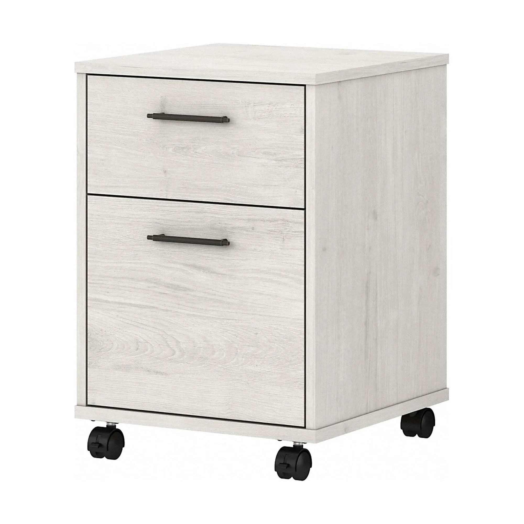 Bush Furniture Key West 2 Drawer Mobile File Cabinet, Bing Cherry (KWF116BC-03)