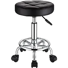 Round Swivel Height Adjustable Stool