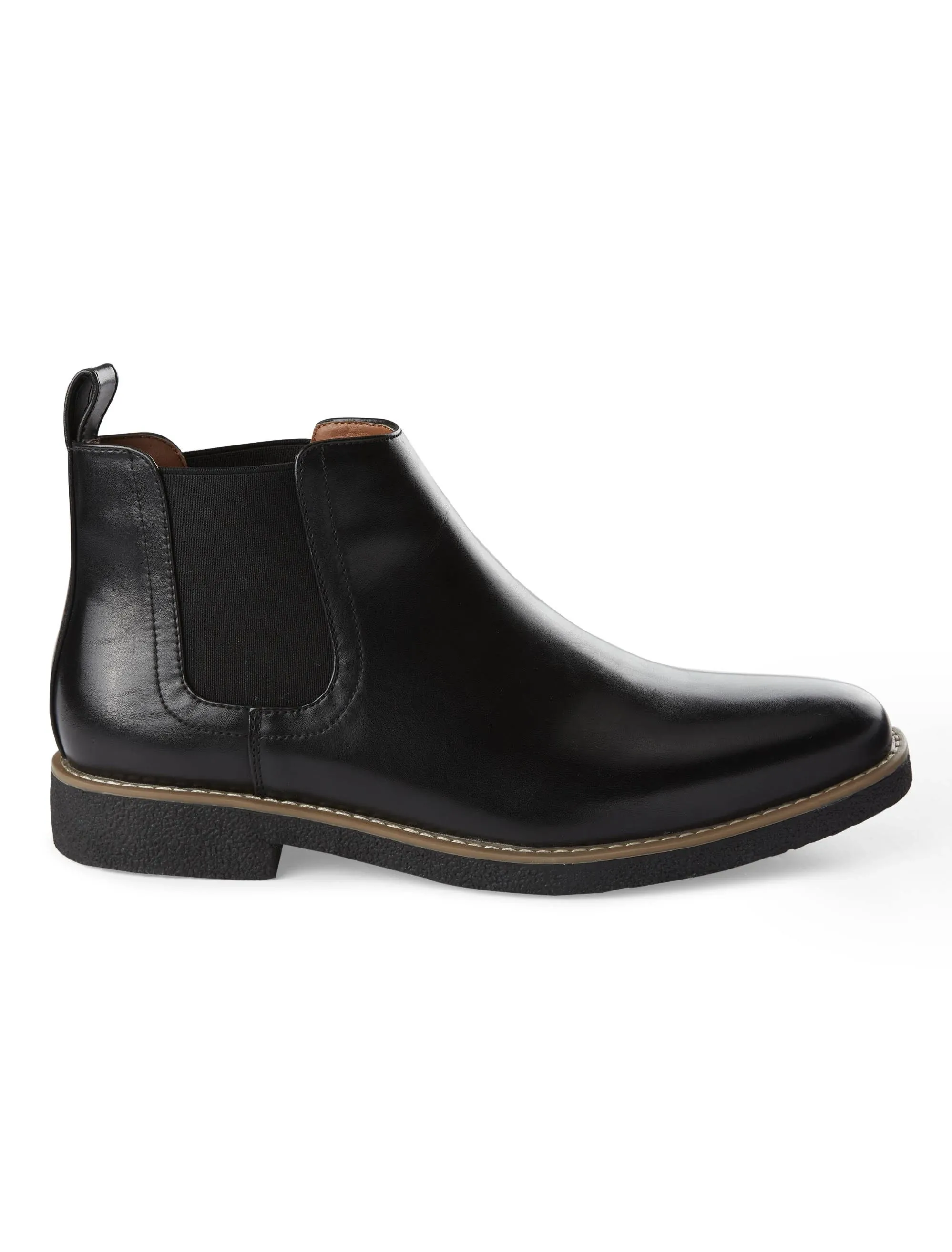 Deer Stags Rockland Men's Chelsea Boots, Size: 12 Wide, Black