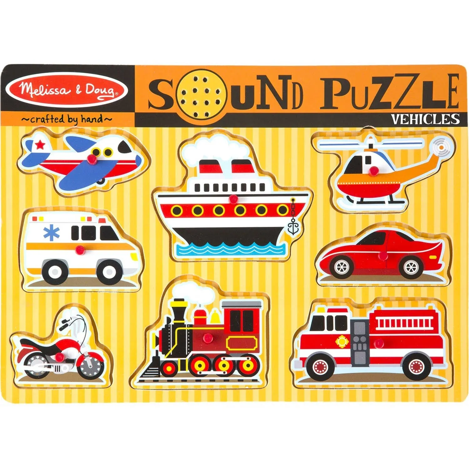 Melissa & Doug Vehicles Sound Puzzle