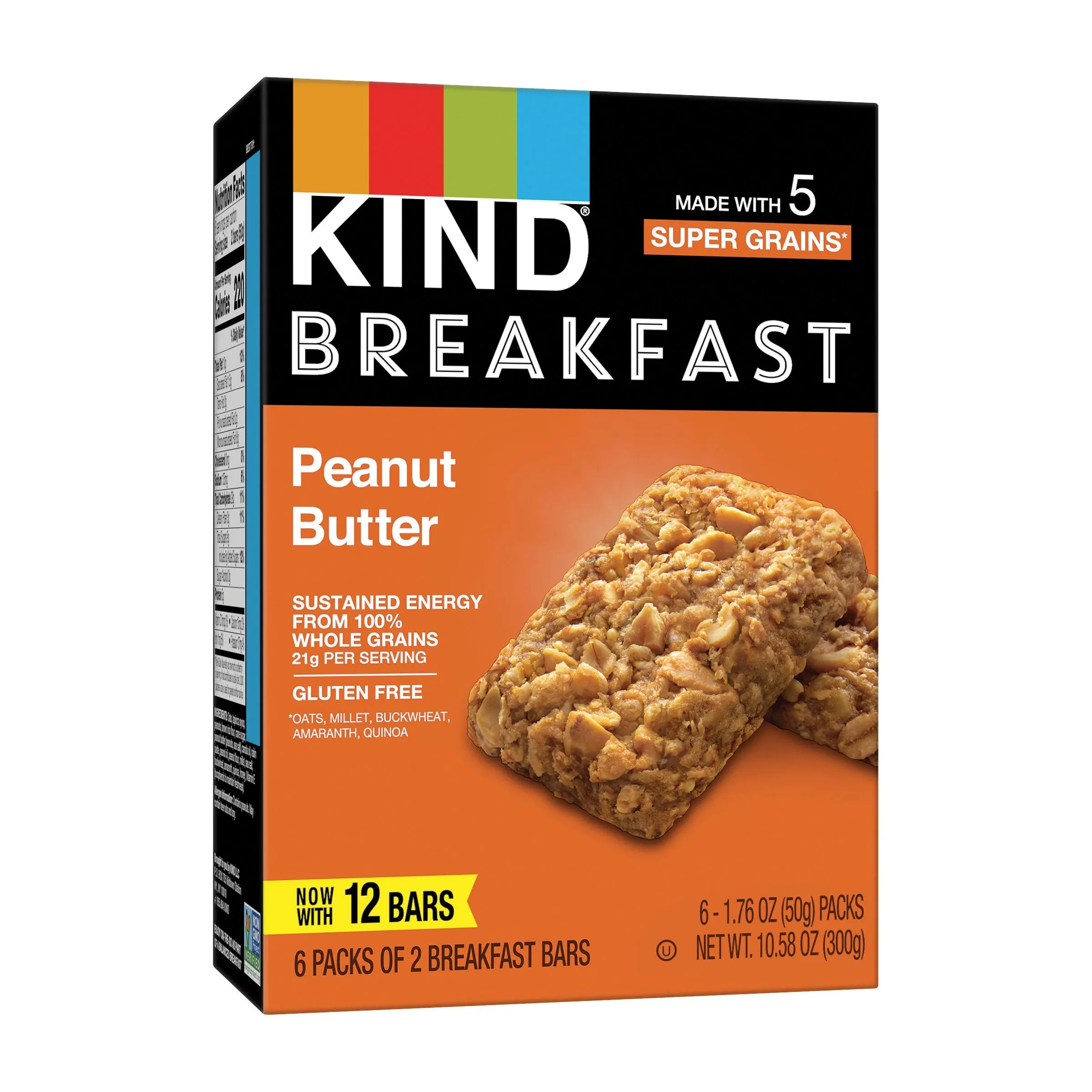 Kind Breakfast Bars Peanut Butter