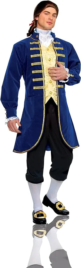 Spooktacular Creations Adult Men Aristocrat Costume for Halloween Costumes Dress Up Party, Aristocrat Costume