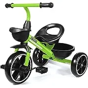 KRIDDO Tricycle for 2-5 Year Olds - Toddler Trike With Gift for 24 Month Pink