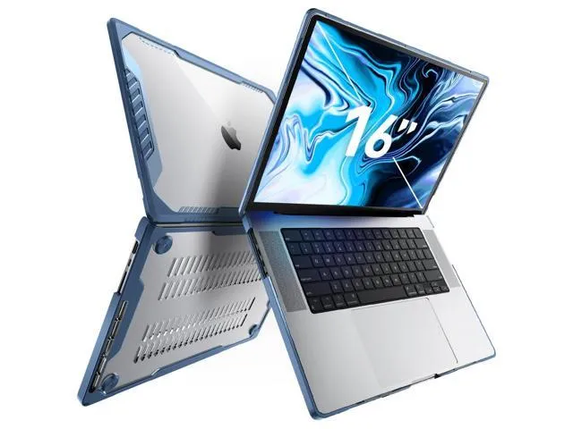 SUPCASE Unicorn Beetle Series Case for MacBook Pro 16 Inch (2021 Release) A2485 M1 Pro / M1 Max, Dual Layer Hard Shell Protective Cover for MacBook.