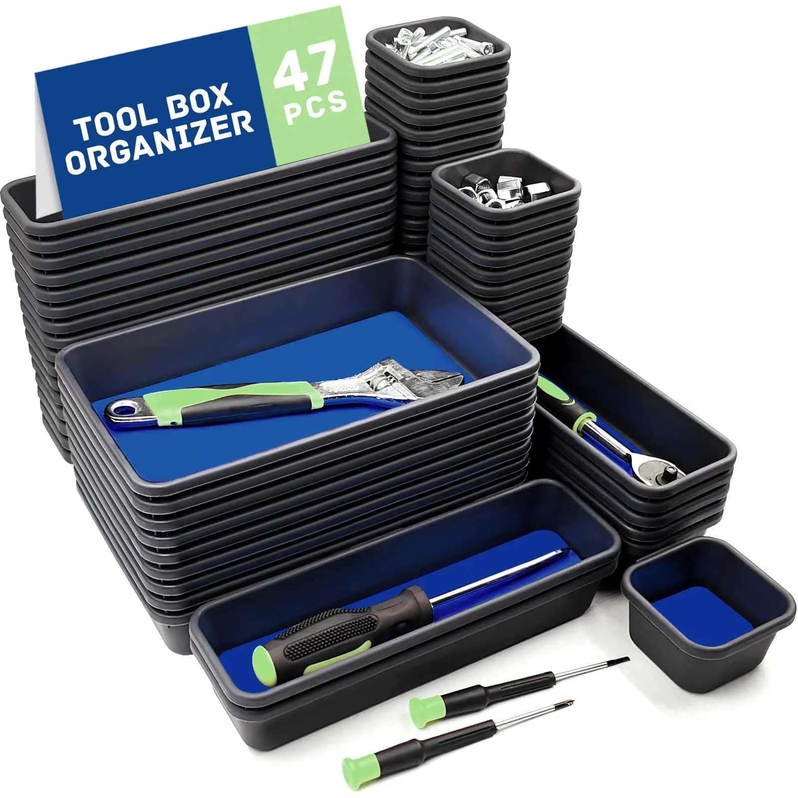 Tool Organizer Drawer Tray Divider - Efficient Toolbox Organization