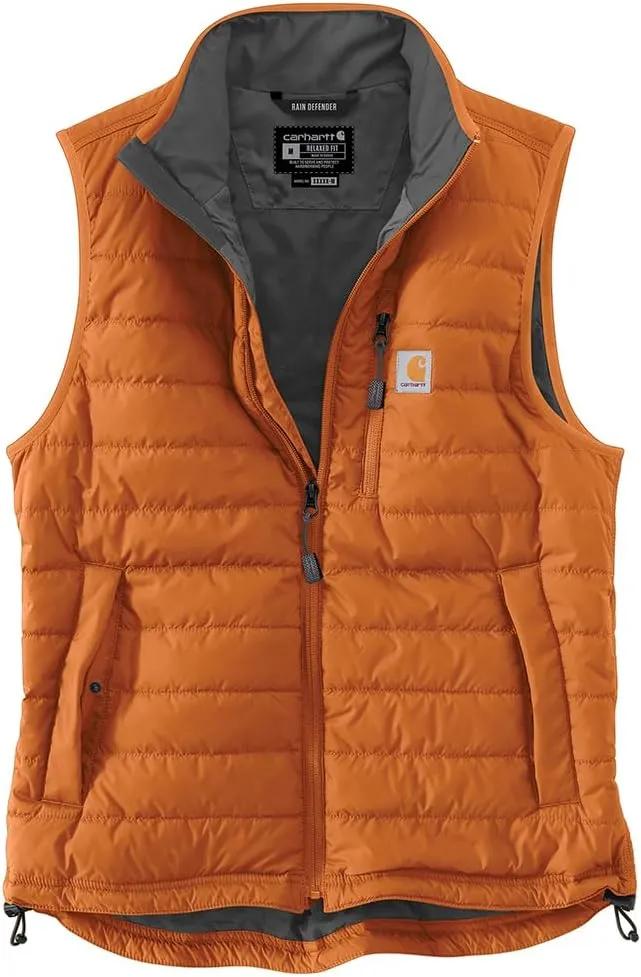 Carhartt Men's 102286 Rain Defender Gilliam Vest - Quilt Lined