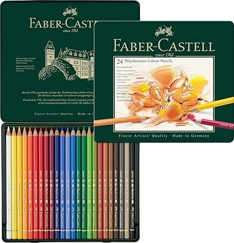 Faber Castell Polychromos Pencils Tin