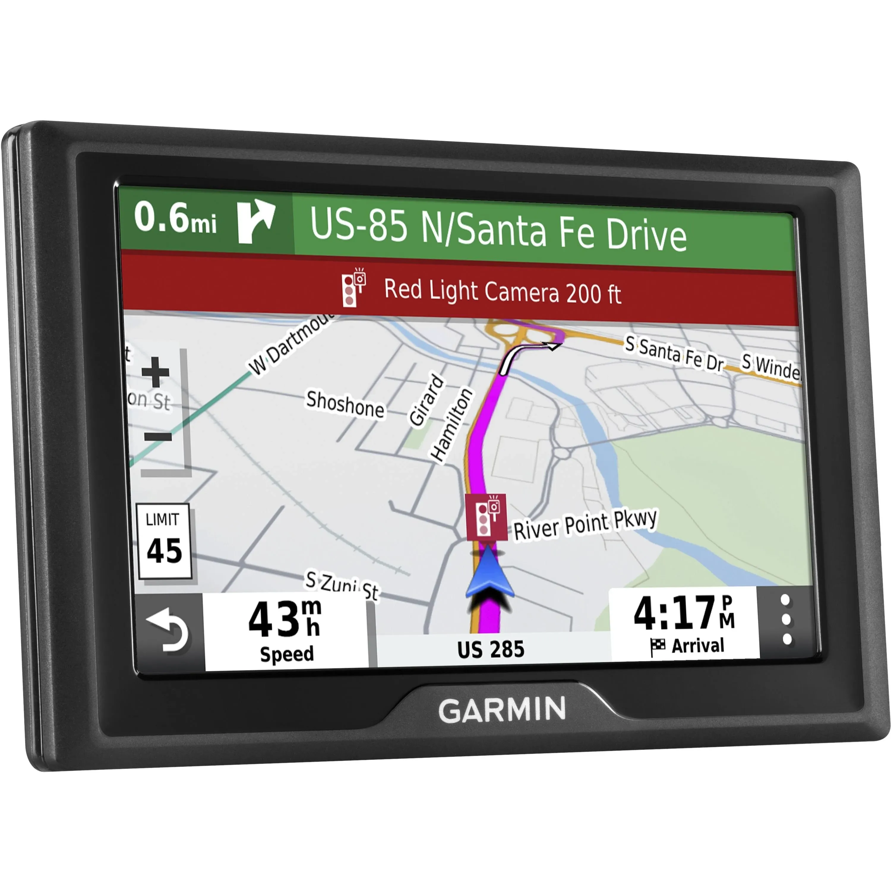 Garmin Drive 52 Automobile Portable GPS Navigator Portable Mountable 0100203606