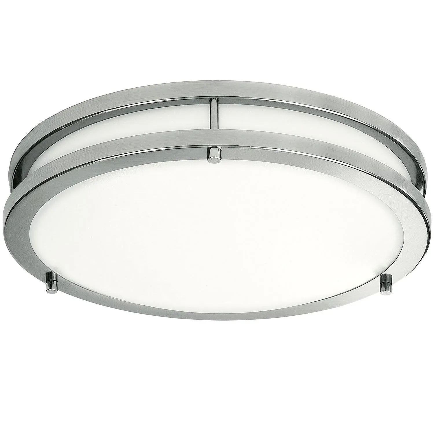 LB72119 LED Flush Mount Ceiling Light 12" 100W Equivalent 4000K Cool White