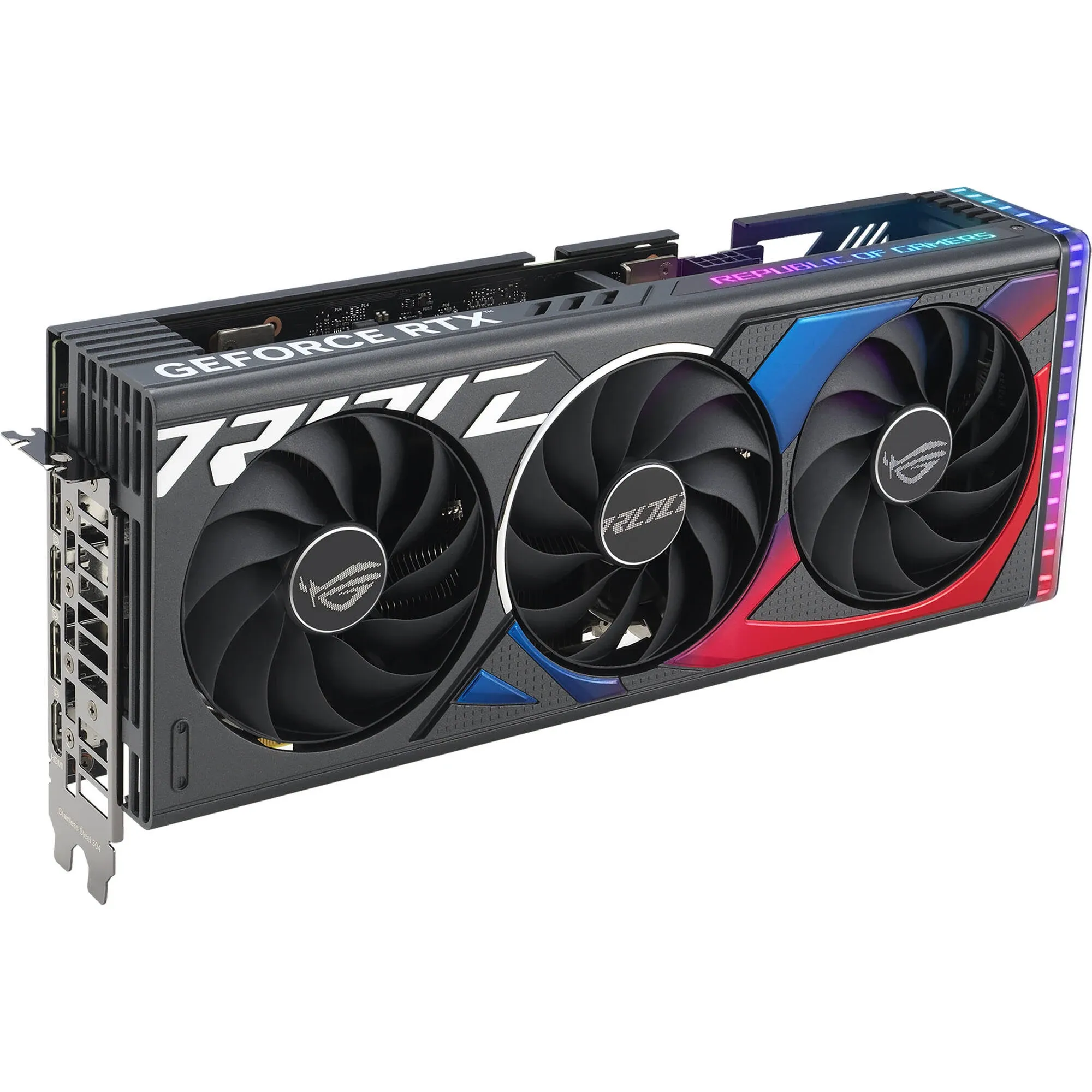 ASUS ROG Strix GeForce RTX™ 4060 OC Edition Gaming Graphics Card (PCIe 4.0, 8GB GDDR6, DLSS 3, HDMI 2.1a, DisplayPort 1.4a, Axial-tech Fan Design, Aura Sync, 0dB Technology)