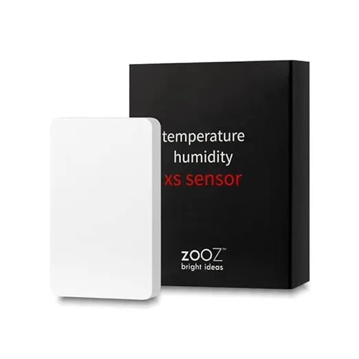 Zooz 700 Series Z-Wave Plus Temperature | Humidity XS Sensor ZSE44. Hub Required (Sold Separately). Compatible with SmartThings, Hubitat, and Home Assistant (Z-Wave JS).Zooz 700 Series Z-Wave Plus Temperature | Humidity XS…