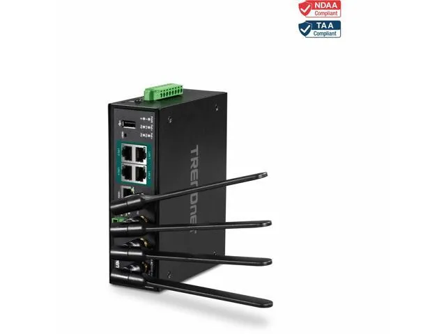 TI-WP100 - TRENDnet Industrial AC1200 Wireless Dual Band Router