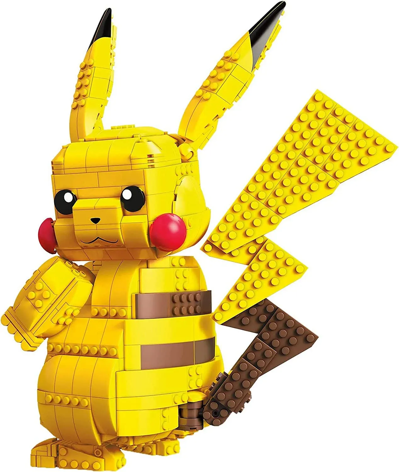 Mega Bloks Pokemon Mega Construx Jumbo Pikachu Building Set - Yellow