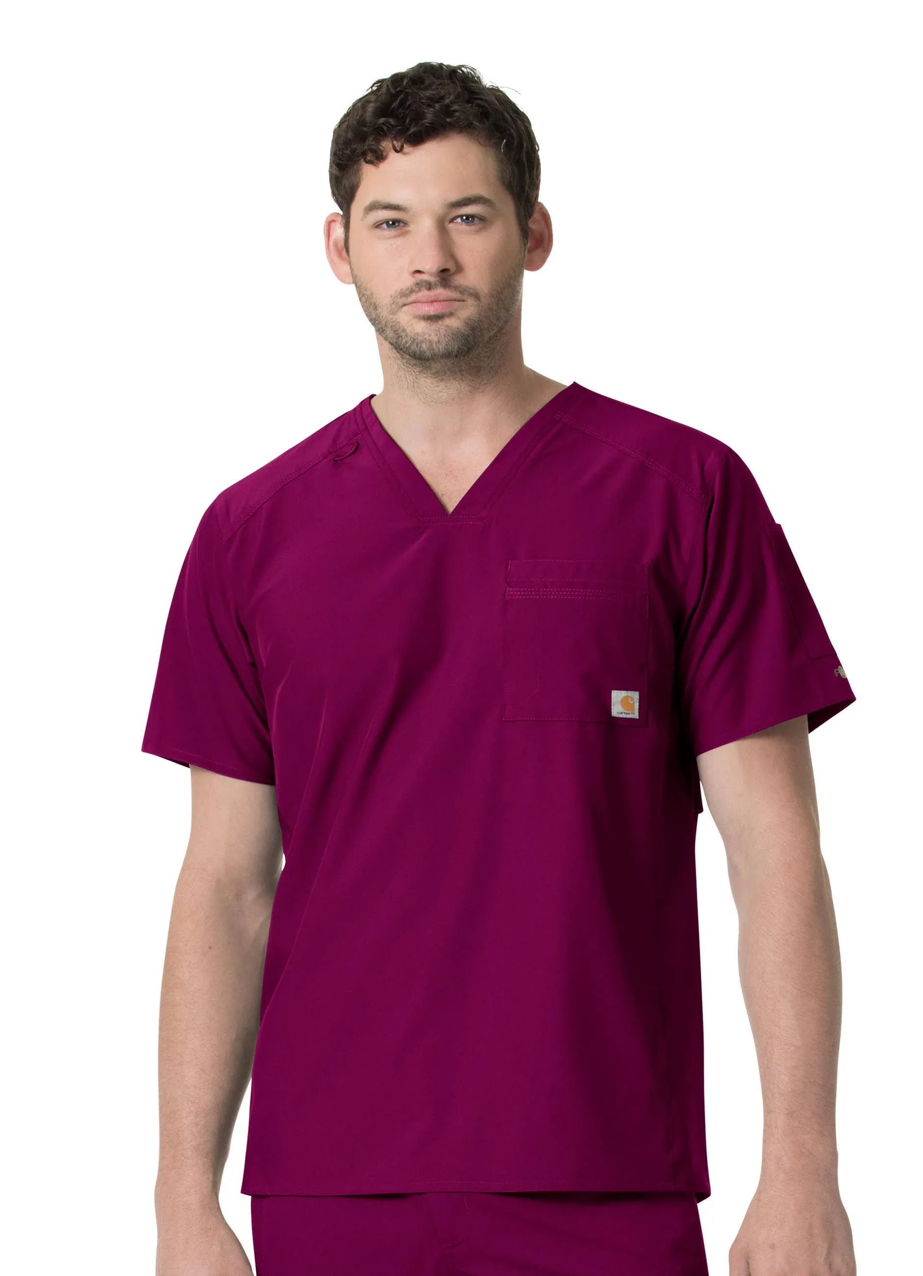 Carhartt Men's Slim Fit V-Neck Scrub Top