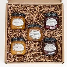 Mario La Vieja Variety Gift Pack 5 PC Box with Raspbery, Apricot, Orange, Peach and Strawberry