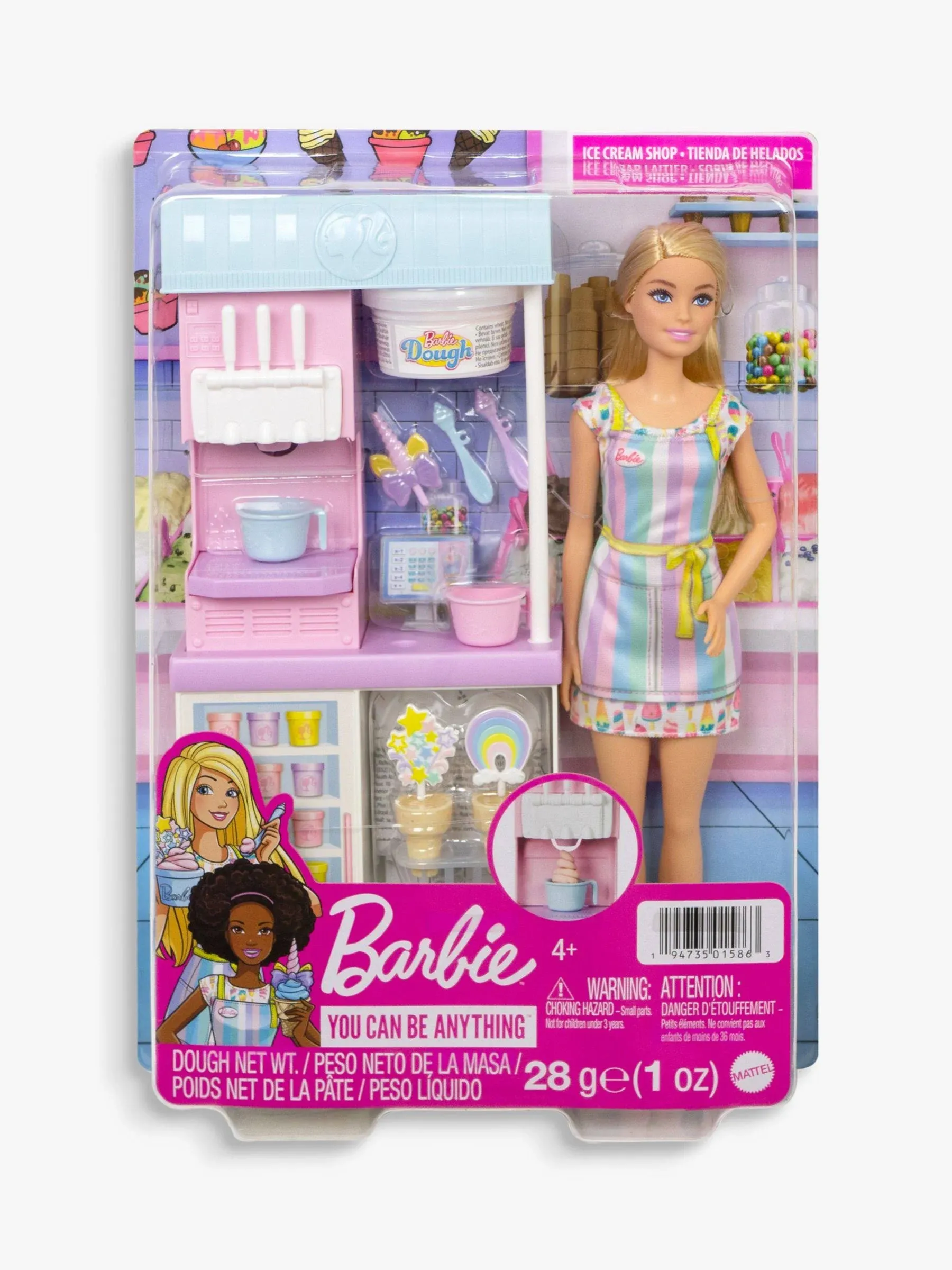 Barbie - Ice Cream Shop Playset