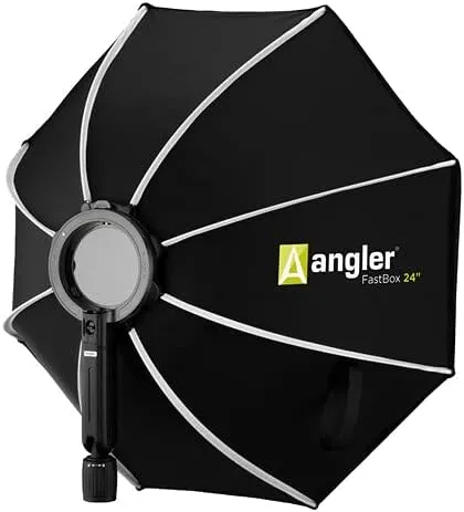 Angler FastBox Octagonal Collapsible Pop-Up Easy to Fold & Carry Softbox (24")