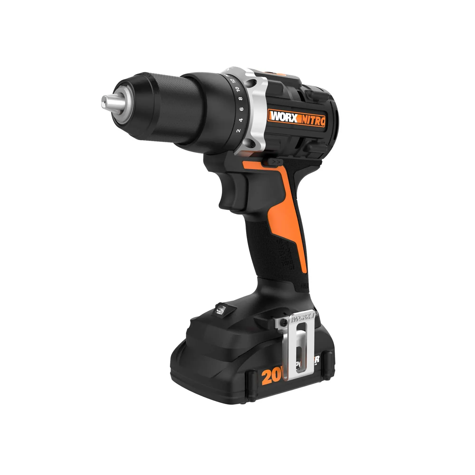 NEW WORX WX102L 20V 20Volt Nitro Brushless 1/2&#034; Drill/Driver - TOOL ONLY