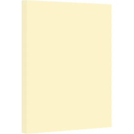 Ivory Pastel Color Card Stock Paper 67lb Cover Medium Weight Cardstock for Arts & Crafts Coloring Announcements Stationary Printing at School Office Home | 8.5 x 11 | 50 Sheets Per Pack